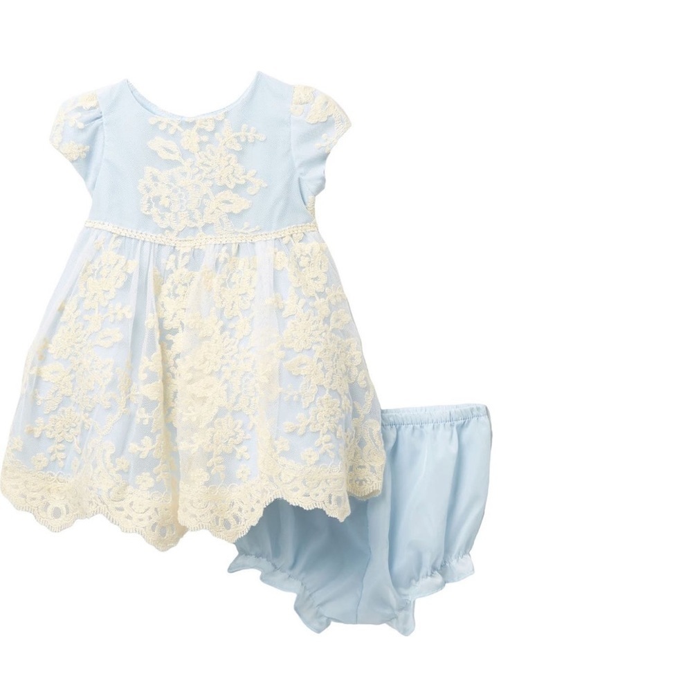 EMBROIDERED Mesh Dress